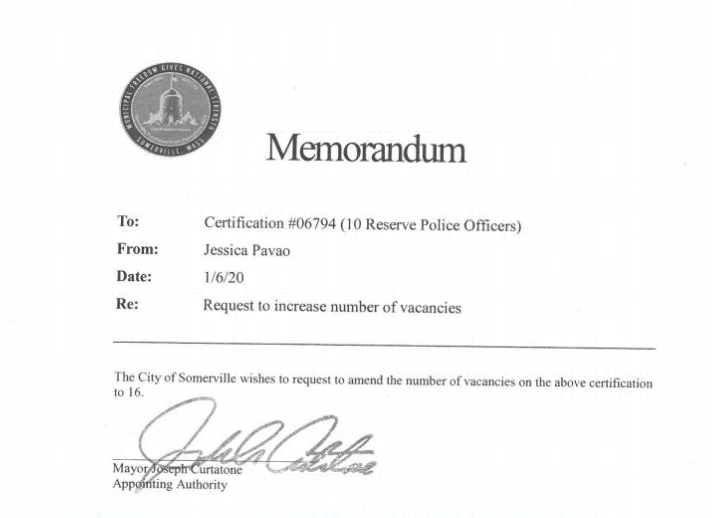 First question from Mary Jo. There was a memo requesting an increase to the number of vacancies (job postings, sorta) to 16.The hiring process is very complicated for civil servants.11/