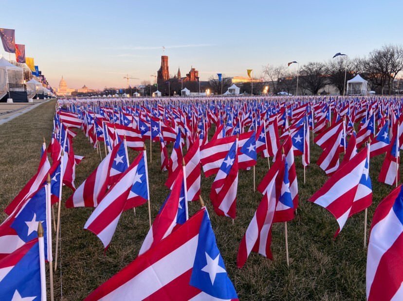 "The dream of justice for all will be deferred no longer” -<a href="/POTUS/">President Donald J. Trump</a> 

On his first day in office, President Biden signed 17 EO’s, including one on equality and support for our underserved communities. 

He also made sure Puerto Rico was well represented today. The future is bright.