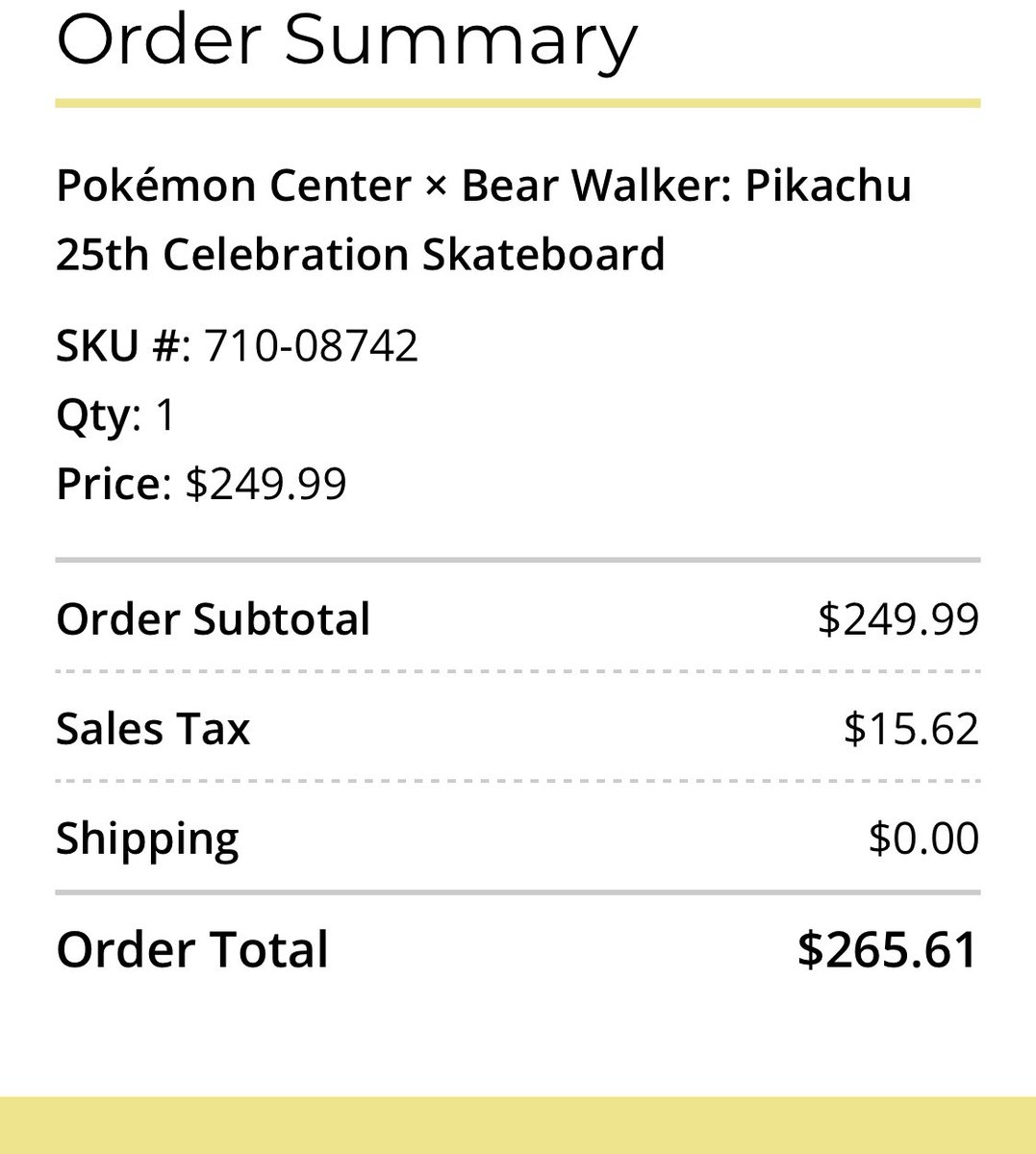 Putter's tweet image. Thanks @pokeMRKT 

Good way to start off the 25th anniversary 🛹