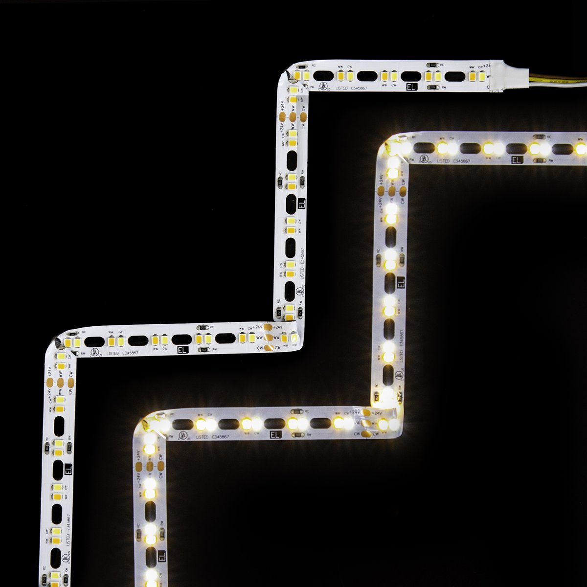 LEDEnviroLights's tweet photo. The versatile HyperFlex Tunable White 2835 LED Strip Light lets you mix 2400K and 6500K to create a range of white color temperatures AND it can be bent and folded to make arcs or turns up to 90 degrees!

To find out more, visit https://t.co/GKKSdcPcMl

#LEDlighting #striplight https://t.co/QhHLFQLLjX