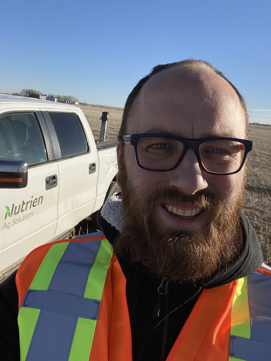Beautiful January day in a field doing some soil samples. Reach out to me with any questions you may have when it comes to #plant2021 #seed2021