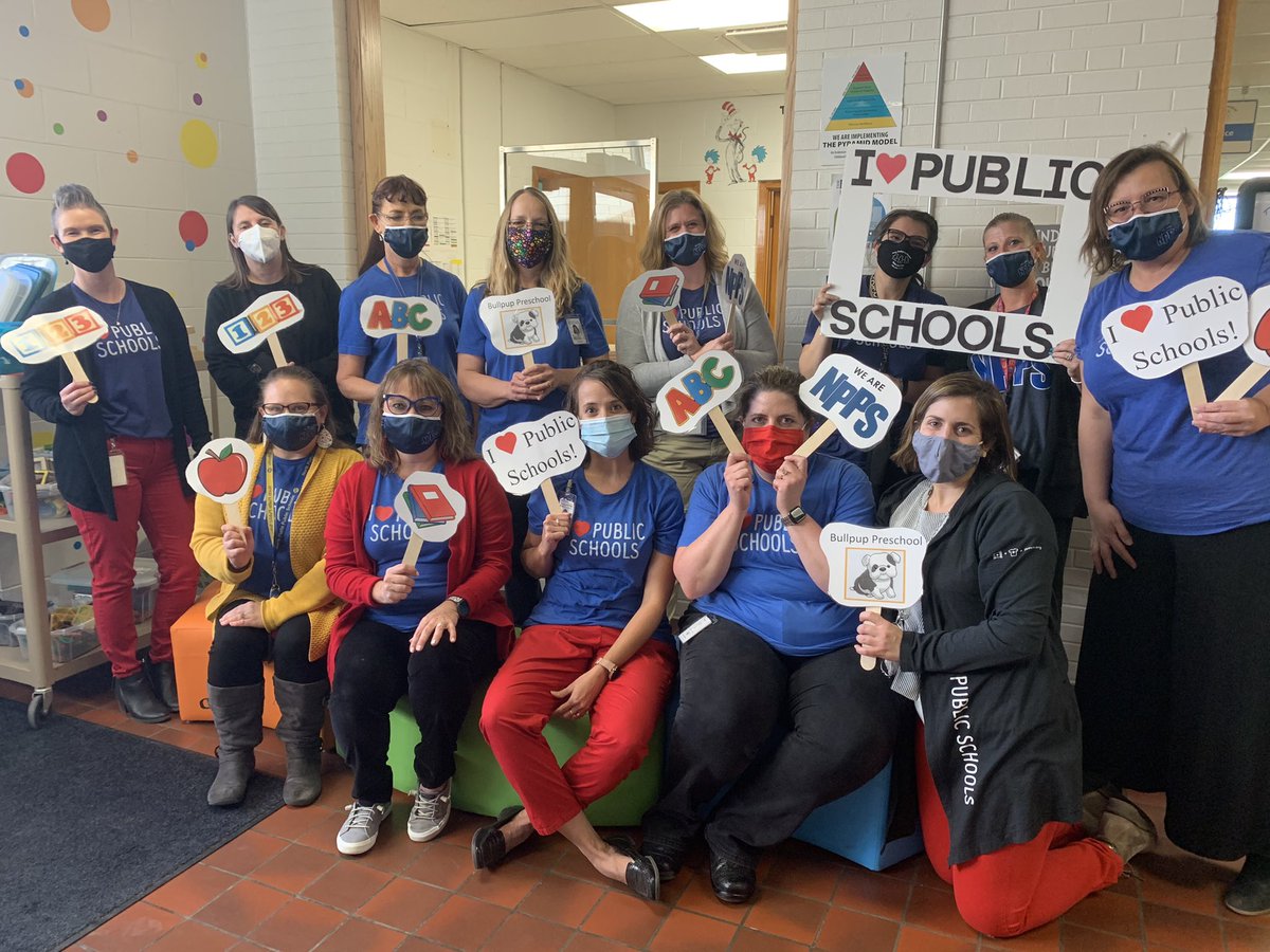rompeg's tweet photo. NPPSD’s Buffalo Early Learning Center celebrated I Love Public Schools Day today.  I am so blessed to witness the benefits of public education each and every day! #ilovepublicschools https://t.co/1JhwcI0rQX