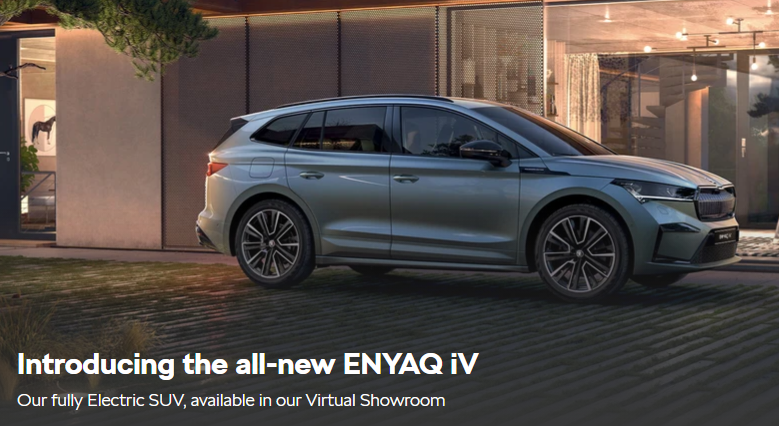 ENYAQ iV - TAKE THE TOUR

You can now experience the ENYAQ iV - the first ever fully electric SUV in the SKODA Virtual Showroom.

Click on the link below to start your experience.

Please remember to come back and let us know what you think....

skoda.co.uk/discover/virtu…