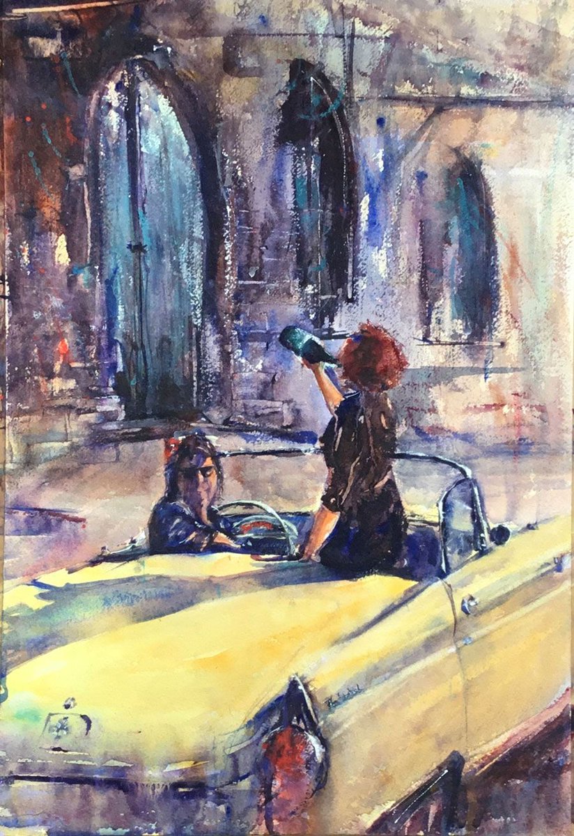 Sharon Murcott: My slice of heaven opens later this week in the community gallery. Do pop in to see these watercolours of local sites and scenes.

#SupportLocal
#Watercolour
#Waitaki
#ForresterGallery
#SharonMurcott