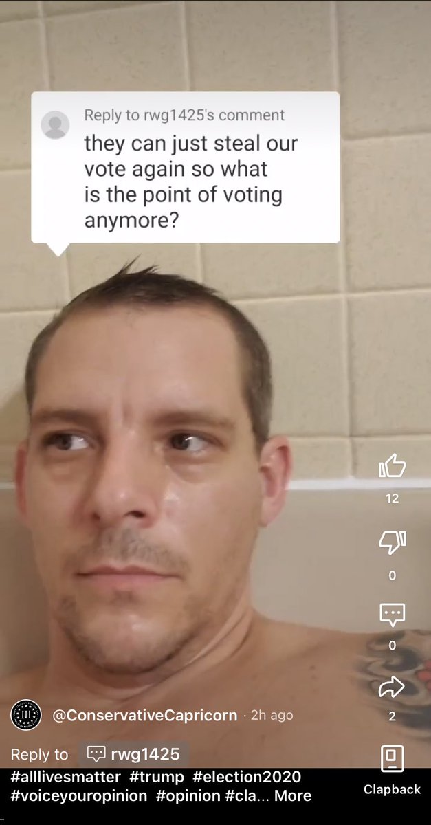 Also this guy made a bunch of videos in the tub, but none of them were interesting enough to post