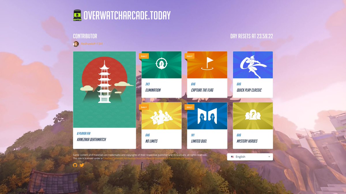 Daily Overwatch arcade modes tweet media