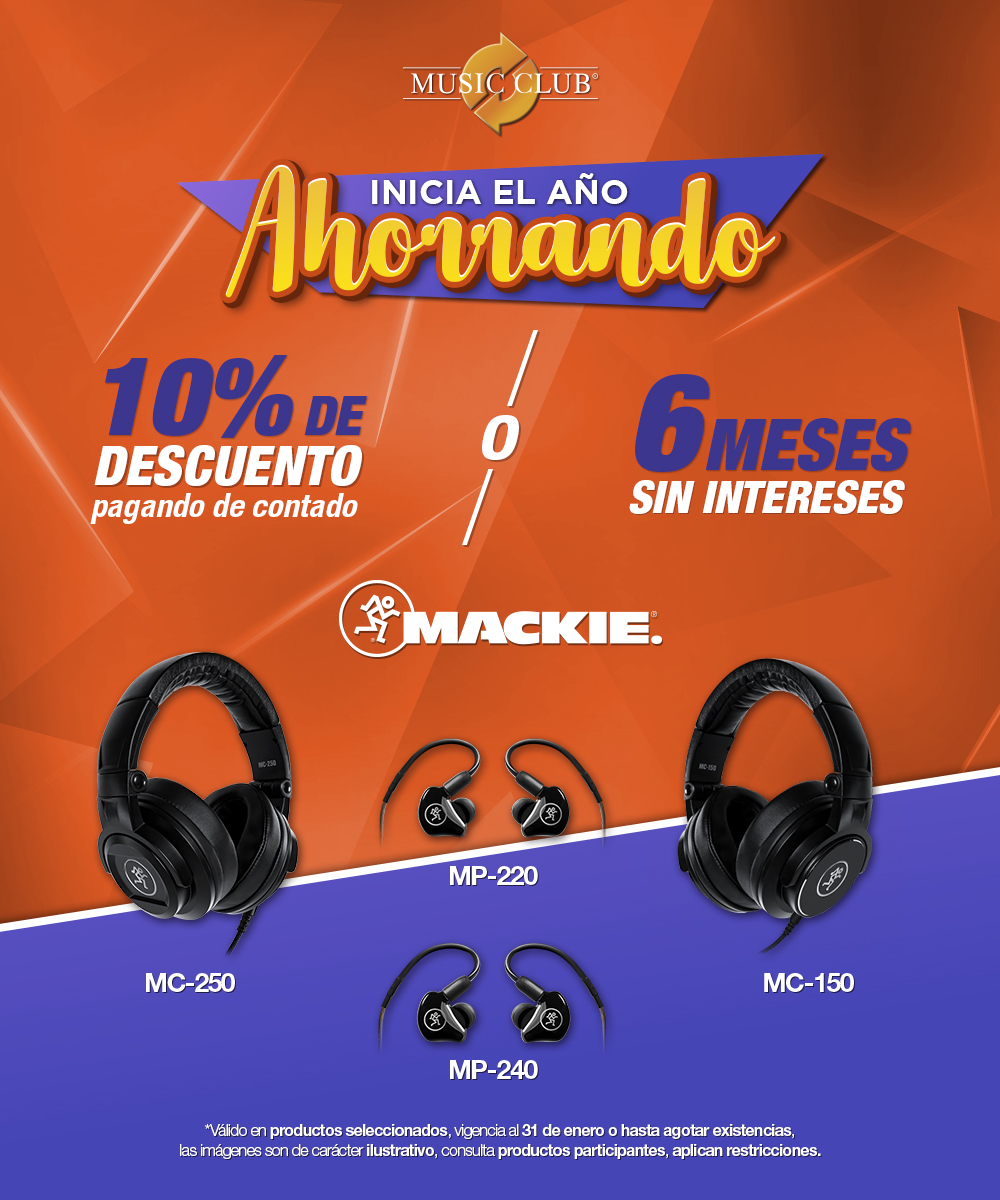MusicClubStores's tweet photo. #IniciaElAñoAhorrando, recuerda que las mejores promociones están en MUSIC CLUB! 10% #MC250 #MC150 #MP220 #MP240 #TopMusic #SomosTopMusic #Mackie https://t.co/yqPfAi8gxV