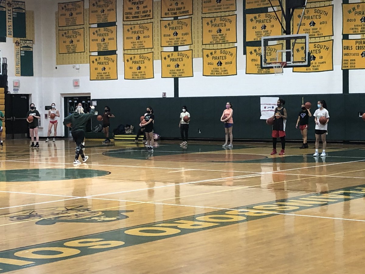 Day 2! HSS girls basketball had their first practice! <a href="/CallMeCoachFish/">Bryan Fisher</a> <a href="/WWP_Schools/">WW-P School District</a>