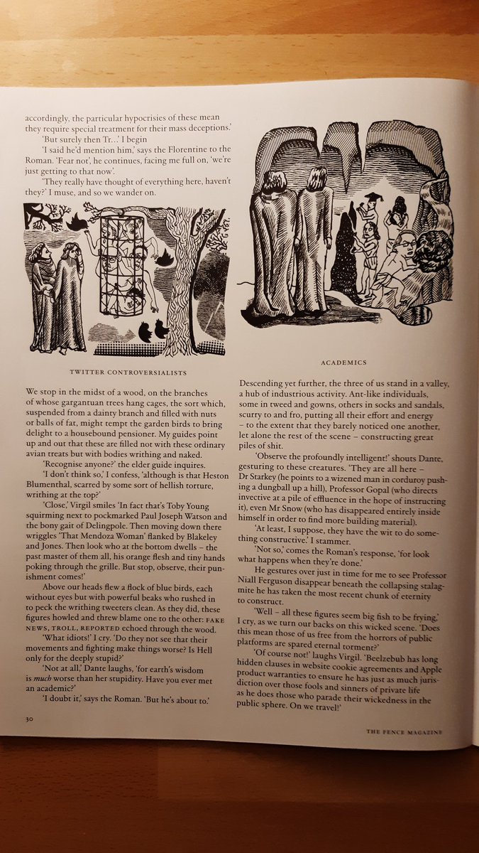 'Remember the poor' lacks heft if its hearers don't know themselves to be accountable to God. And so the primary imperative is evangelistic. Hearts convicted and converted. @_F_B_G_ performs this role with Swiftian satire, as in 'The New Inferno', in the recent  @The_Fence_Mag9/9