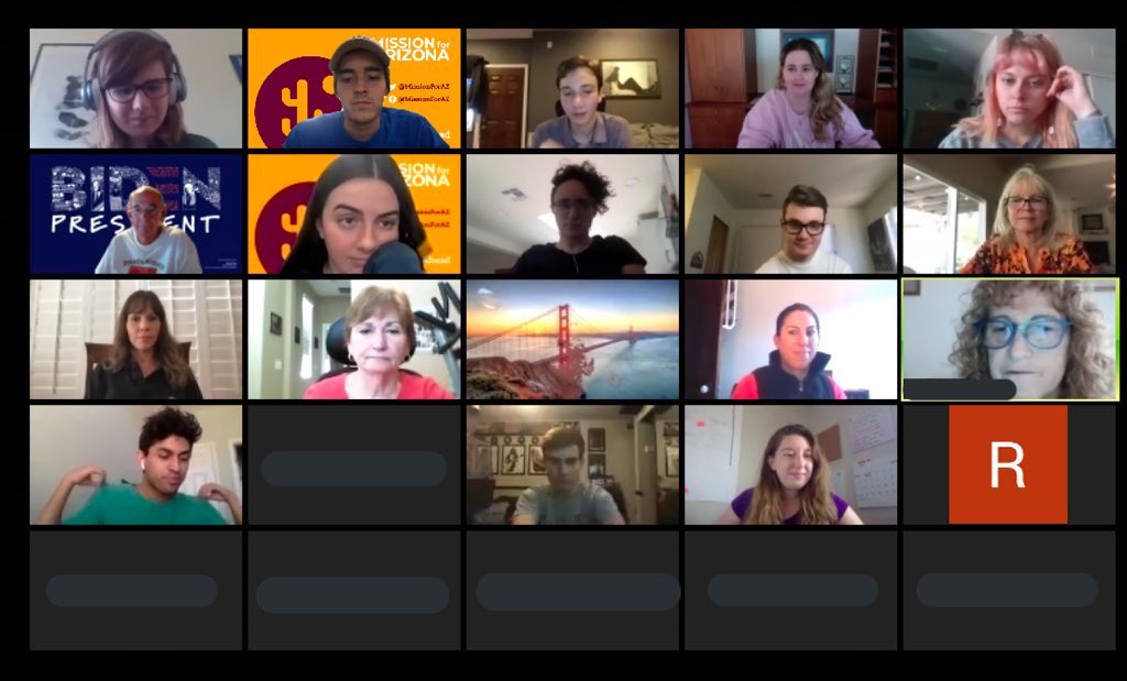 We switched to virtual organizing two weeks in and never looked back