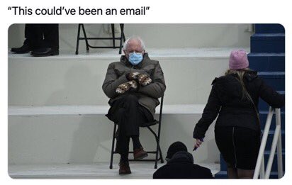 Thread of “Who did this?!” photoshops of Bernie staying warm at the inauguration: