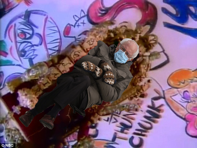thecherrieberry's tweet photo. Idk if this has been done already but here's my contribution to the Bernie memes https://t.co/7rbaplLHsl