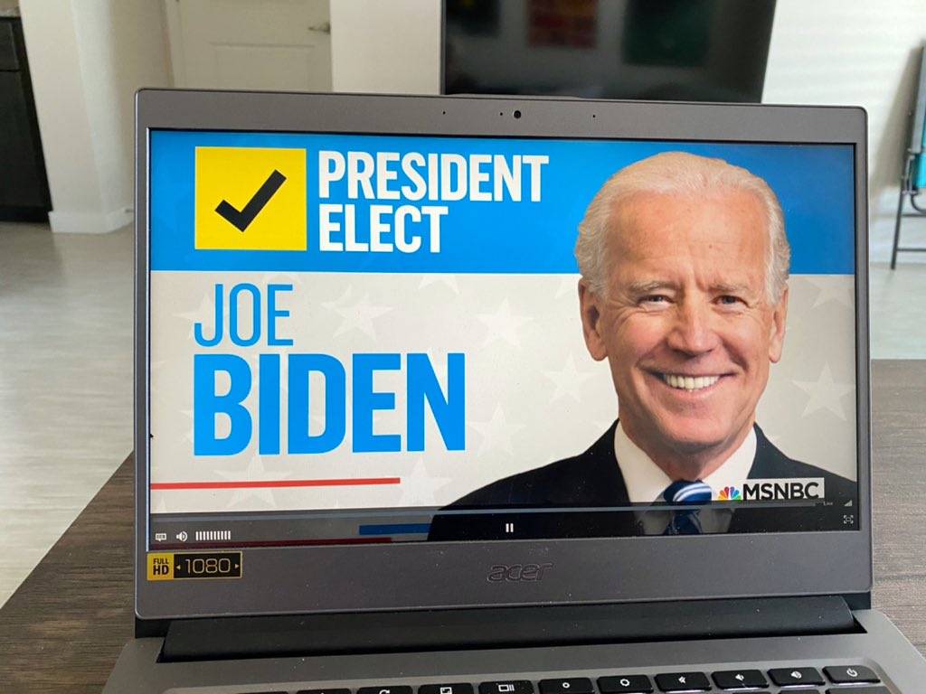 Then we flipped a battleground state and one of the Senate seats that gave us a majority