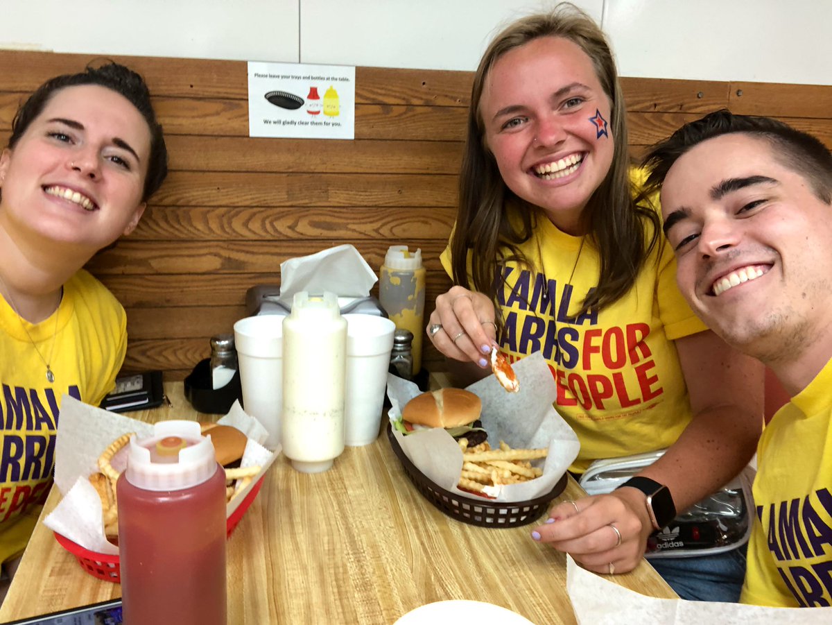 Have to start with July 4, 2019, my first  @KamalaHarris event. Two parades with  @e_dmck and  @lydiacatherinec. I’ll never forget. Love you both more than I can put into words!