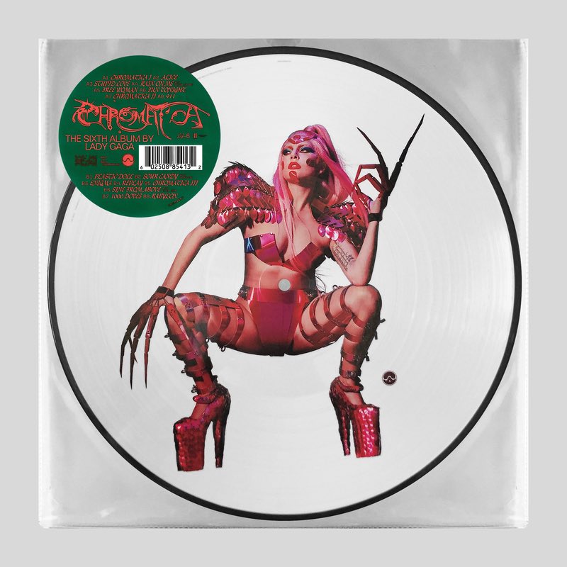 My personal fav Chromatica vinyl: Picture disc