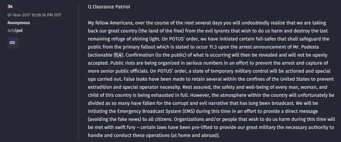 5/6 Then these crumbs 18-1= gave us in 2017 makes a lot of sense now."You have more than you know"Do you see it? 11.3 is Marker for Bribn Biden & Kamalatoe Heelsup taking their oaths