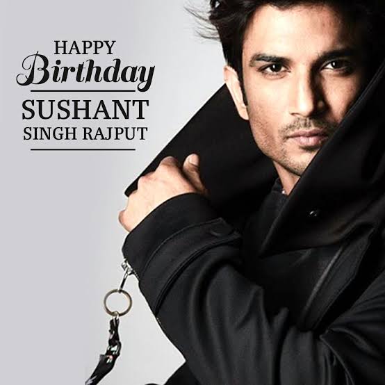 I wishes a very happy birthday to sushant singh rajput        