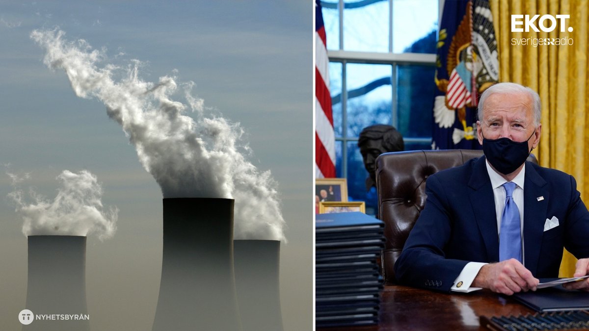 USA har begärt inträde i det globala klimatavtalet igen, bara drygt två månader efter att landet lämnade avtalet under Donald Trump. sverigesradio.se/artikel/usa-ha…
Foto: Themba Hadebe/TT, Evan Vucci/TT