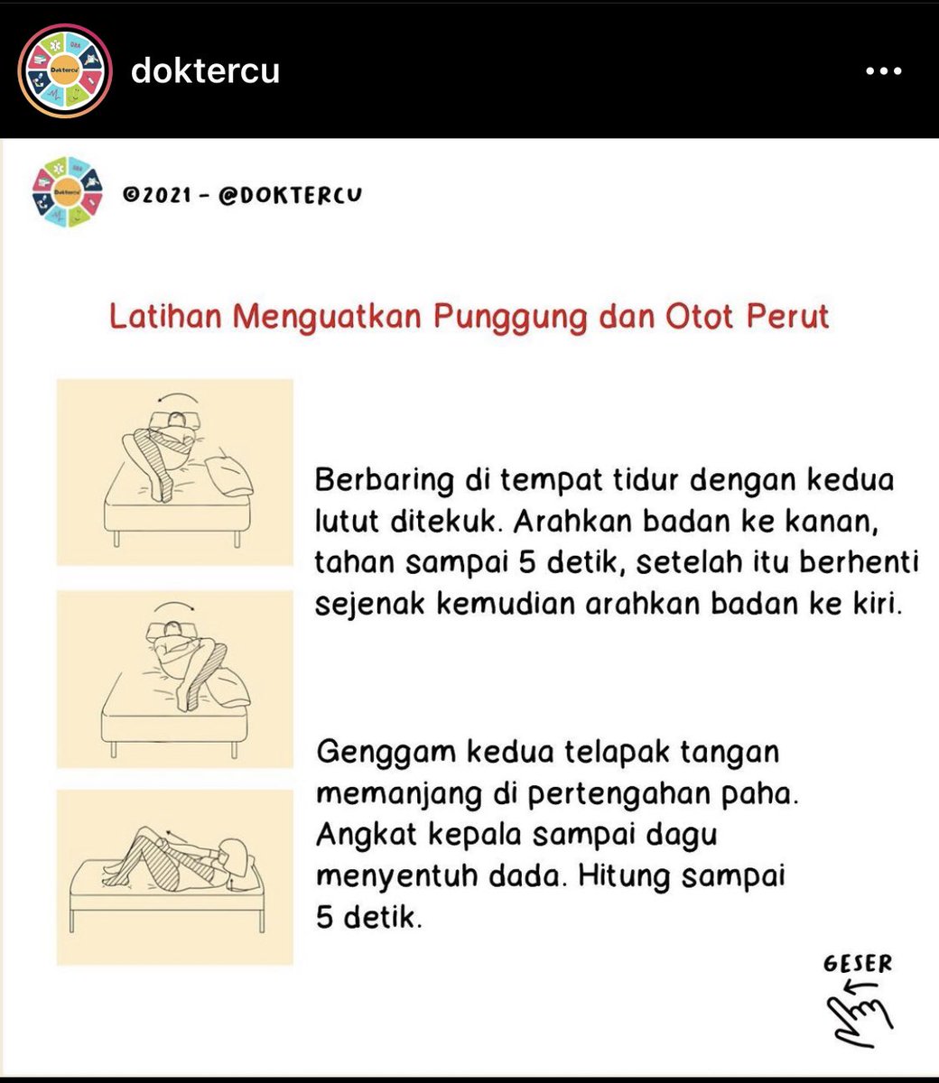 DokterPodcast's tweet photo. Punya keluarga yang sehabis stroke jadi sulit untuk melakukan aktivitas sehari-hari?

Coba dibantu untuk dilatih dgn cara2 berikut ini agar otot nya makin lama tidak makin mengecil dan sendi nya tidak kaku https://t.co/Ls2lDMCDFr