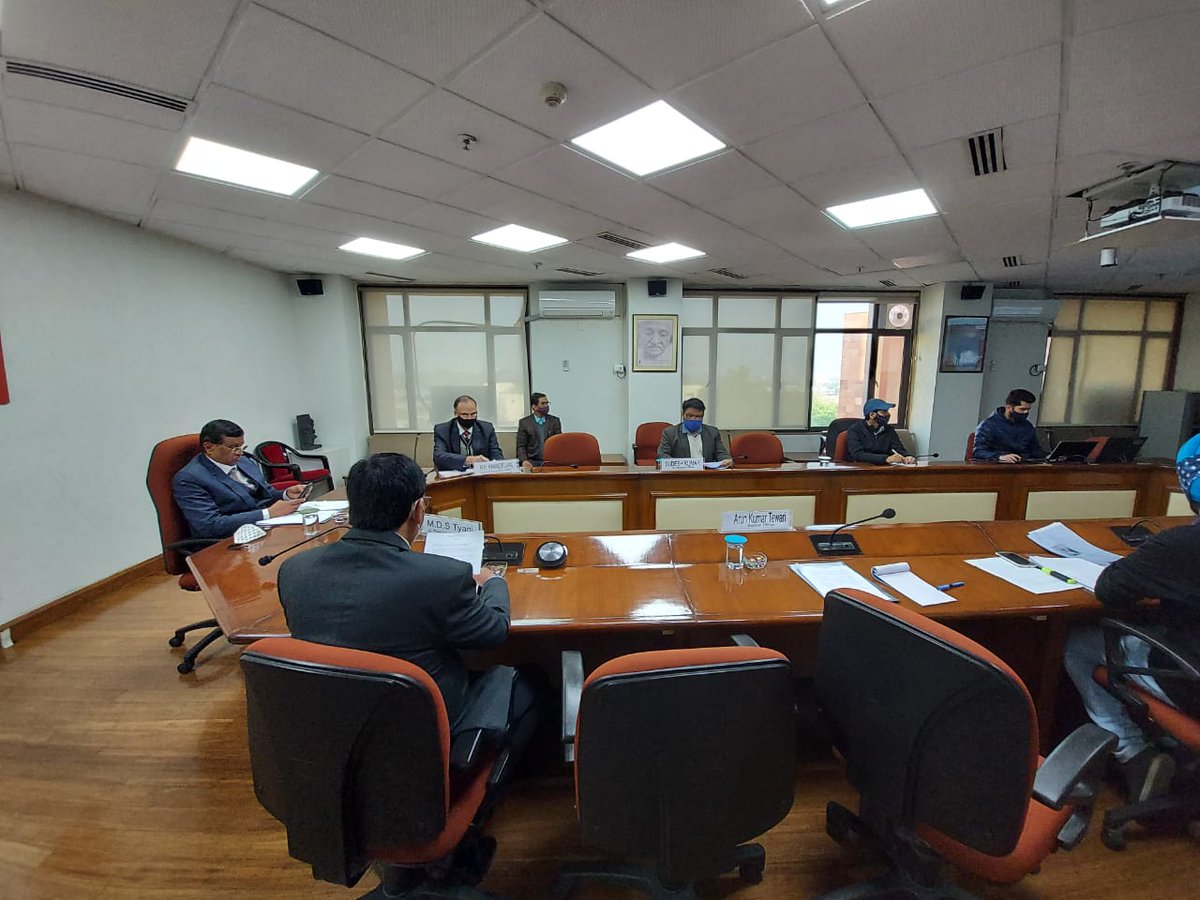 India_NHRC's tweet photo. #NHRC Member, Dr. D.M Mulay @navnirmiti chaired an online presentation of #research proposals on the theme, "People outside #foodsecurityprogram- issues & challenges".
@fssaiindia
@fooddeptgoi @ANI @PIB_India @PTI_News https://t.co/Cp42JBogVU