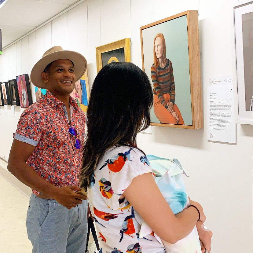 One of Australia's most prestigious portraiture prizes, the Lester Prize, is currently on display at our Murdoch hospital. The stunning artworks are on show until 8 February: bit.ly/MURLesterPrize