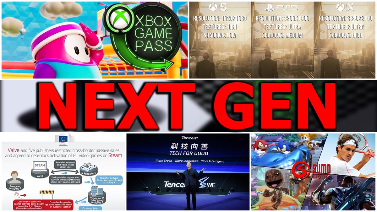 PRIMER GOLPE DE REALIDAD ENTRE LA POTENCIA DE #PS5 FRENTE #XboxSeriesX | #FallGuys SE DESMIENTE PARA #GamePass | #VALVE ES SANCIONADA POR LA COMISIÓN EUROPEA | #Tencent Y SUS GRANDES INVERSIONES EN VÍDEOJUEGOS▶️https://t.co/pATW6W6ykd https://t.co/ZzgESUtmqL