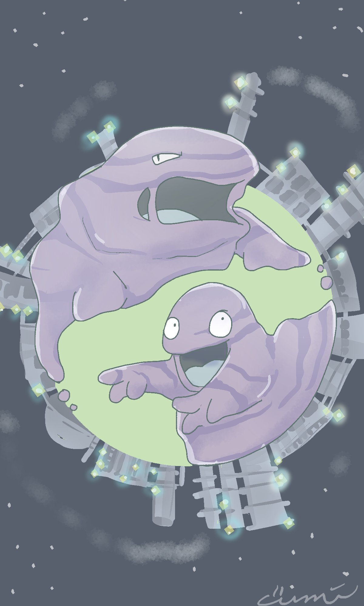 みそら ゆず 今日のポケモンはベトベター ベトベトンの2匹です ポケモンイラスト カントーのポケモンみんな描くチャレンジ 私の絵柄が好みって人にフォローされたい T Co Ixcmuaxm2x Twitter