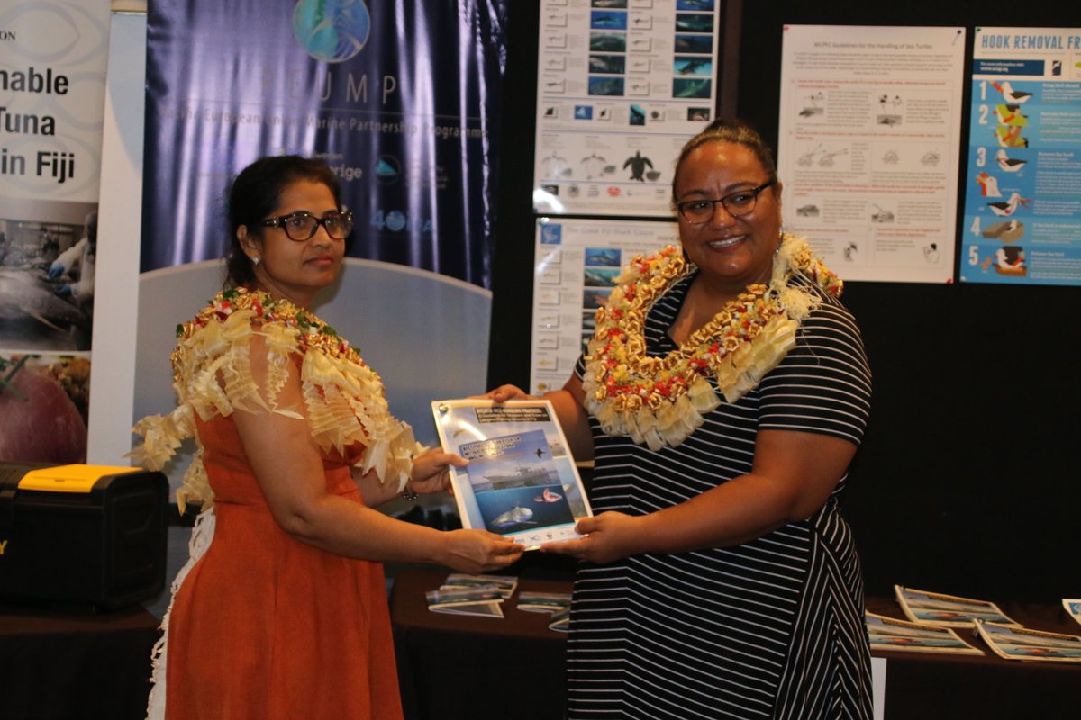 wwfpacific's tweet photo. Today, a first for 🇫🇯 where by-catch guidelines have been developed for both skippers &amp; crew and vessel operators to further strengthen by-catch mitigation efforts within Fiji’s maritime offshore fisheries sector. Click on the link to find out more: 👉 https://t.co/iOBGwaqwHq https://t.co/8gSgk49nw7