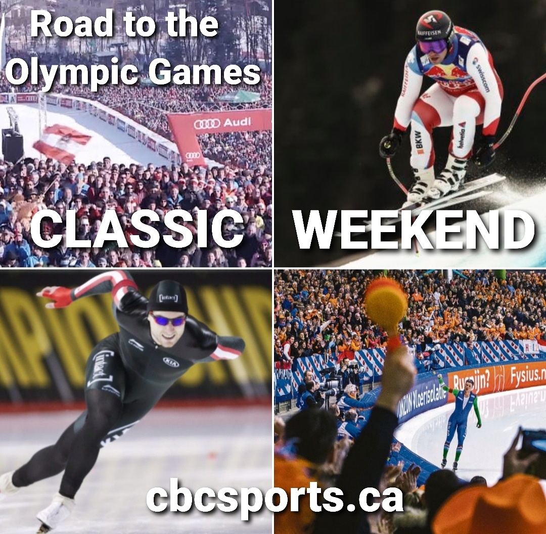 CBCScottRussell's tweet photo. Big SATURDAY coming up on Road to the Olympic Games Six hours of Classic Sport PREVIEW
https://t.co/fBcyND31fz
@cbc @CBCOlympics @cbcsports @SSC_PVC @ISU_Speed @Alpine_Canada @fisalpine @BobCANSkel @IBSFsliding @CanadaSnowboard @canfreestyleski @TeamCanada @CDNParalympics https://t.co/4DocVBXq6d