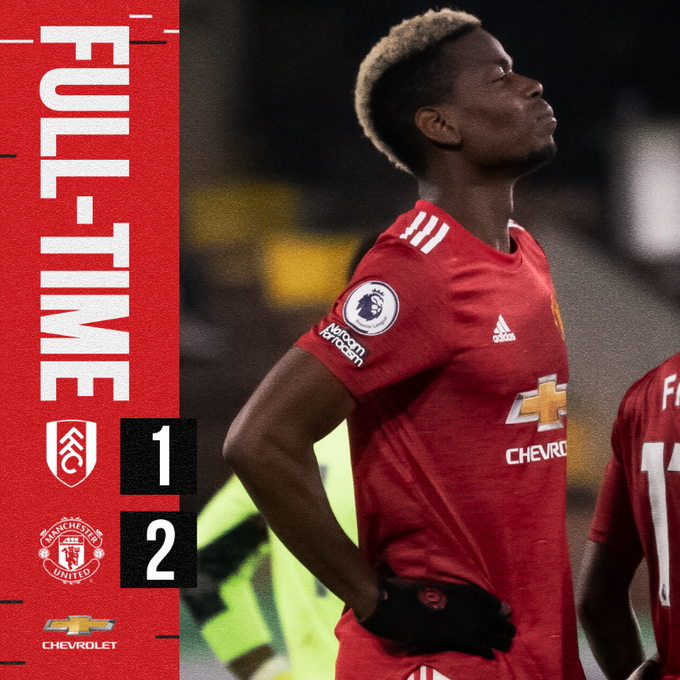 schalke_usa's tweet photo. Congratulations to my beloved MANCHESTER UNITED for its come-from-behind 2:1 win at Fulham today in English Premier League action! The RED DEVILS maintain top spot in the #EPL table! Life is GREAT right now! LOVE it! #GloryGlory #ManUtd #MUFC #RedDevilsPride #SoccerIsLife 🥰👍❤️ https://t.co/h6KBhr1bTx