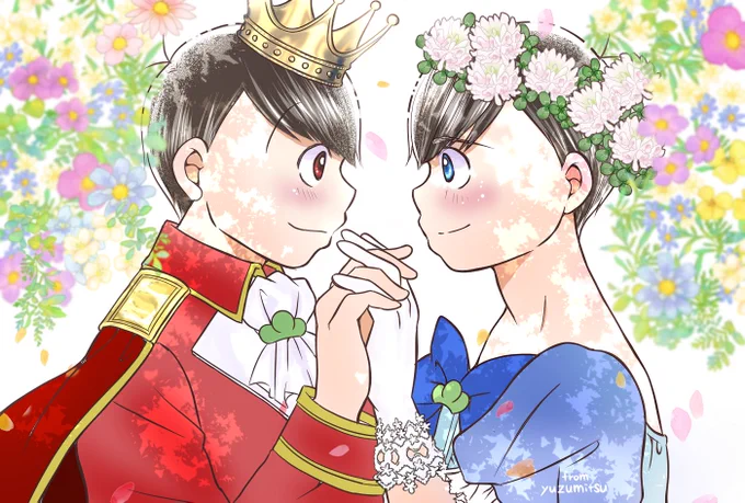 1ページで描いた漫画はこの2つだけだった。おそカラ美味しいよ❤️💙もっと広まれ〜

#繋がらなくていいから俺のおそカラを見てくれ 