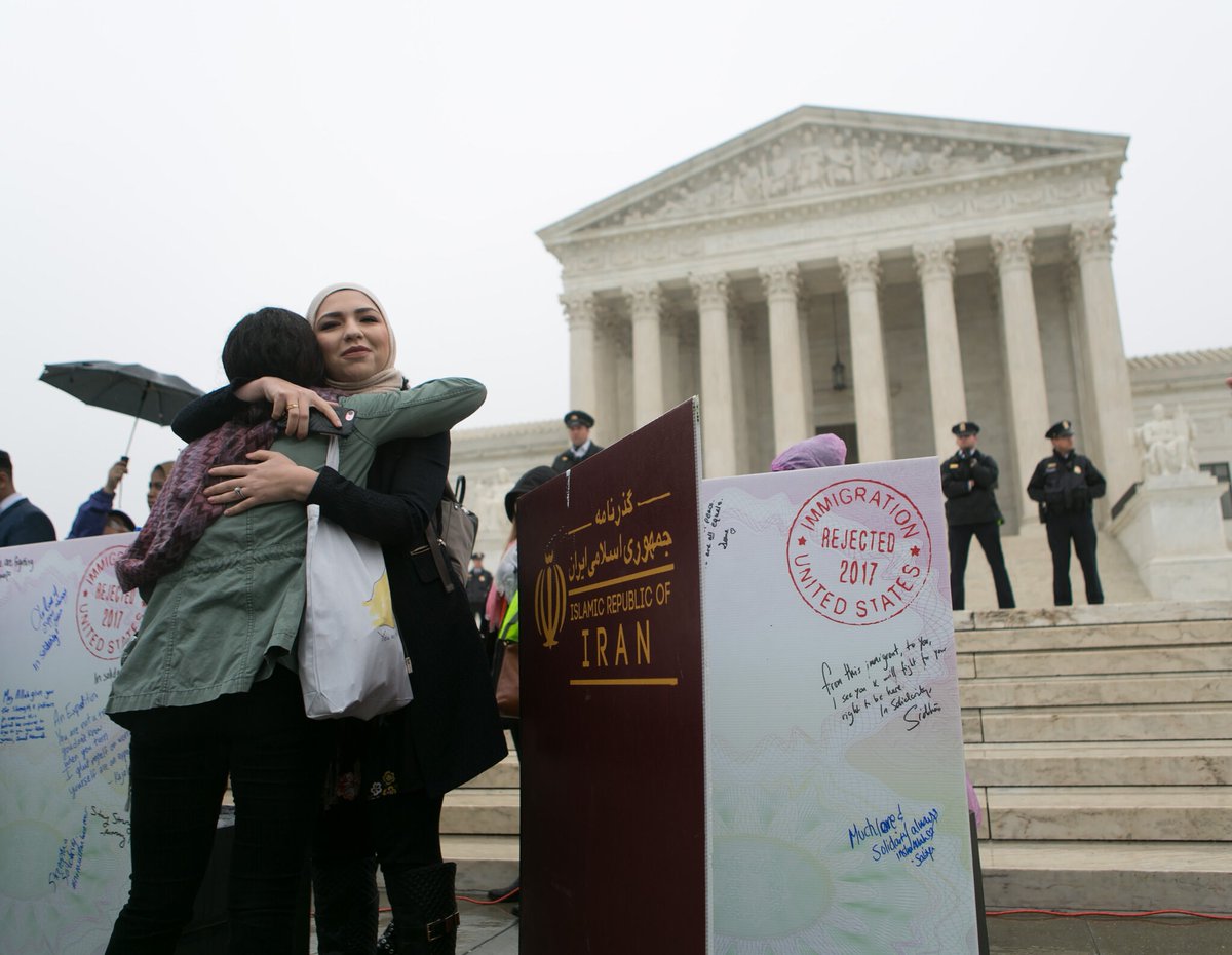 So many people have been part of the effort to end this vile, inhumane policy, but I'm not sure if any have worked harder or with more skill and commitment than Isra. We can thank our lucky stars that she agreed to do that work with  @OxfamAmerica.  https://www.nytimes.com/live/2021/01/20/us/inauguration-protests-parties#for-syrian-americans-a-new-sense-of-hope