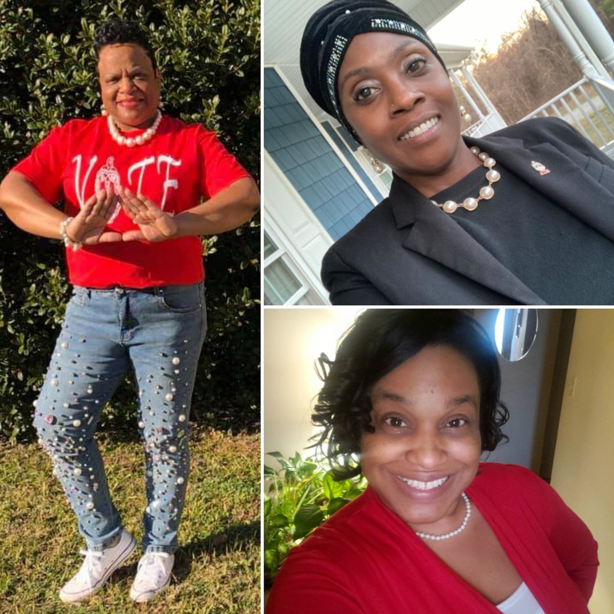 FACDST's tweet photo. Today, a black woman ascended to the 2nd highest office in our country. To show our support &amp; to celebrate Kamala Harris being sworn is as the Vice President of the United States, our members dressed in #ChucksAndPearls. #NoGlassCeiling #CelebrateWomen #FACDST #Inauguration2021 https://t.co/Zyerc5OnEZ