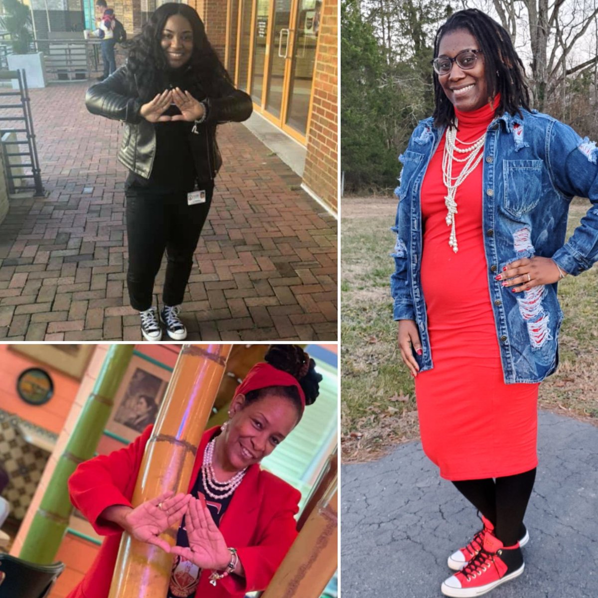 FACDST's tweet photo. Today, a black woman ascended to the 2nd highest office in our country. To show our support &amp; to celebrate Kamala Harris being sworn is as the Vice President of the United States, our members dressed in #ChucksAndPearls. #NoGlassCeiling #CelebrateWomen #FACDST #Inauguration2021 https://t.co/Zyerc5OnEZ