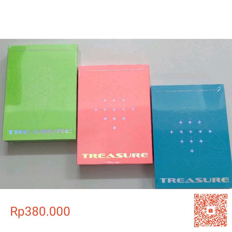 [READY STOCK | BACA DESKRIPSI] TREASURE 1st ALBUM - THE FIRST STEP : TREASURE EFFECT shopee.co.id/product/246294…