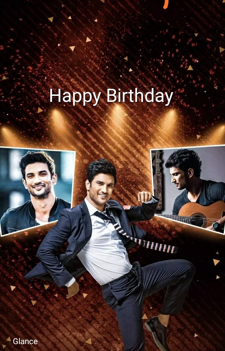 Sushant Singh Rajput born Happy birthday sir 