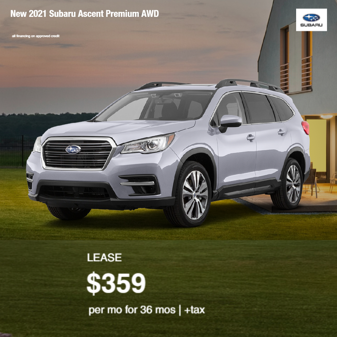 DCHSubaruTO's tweet photo. 🚨Check out or new lease offer on the 2021 Subaru Ascent and learn more about the vehicle here:  https://t.co/tMmQuLyD0P https://t.co/67FIgth4WE