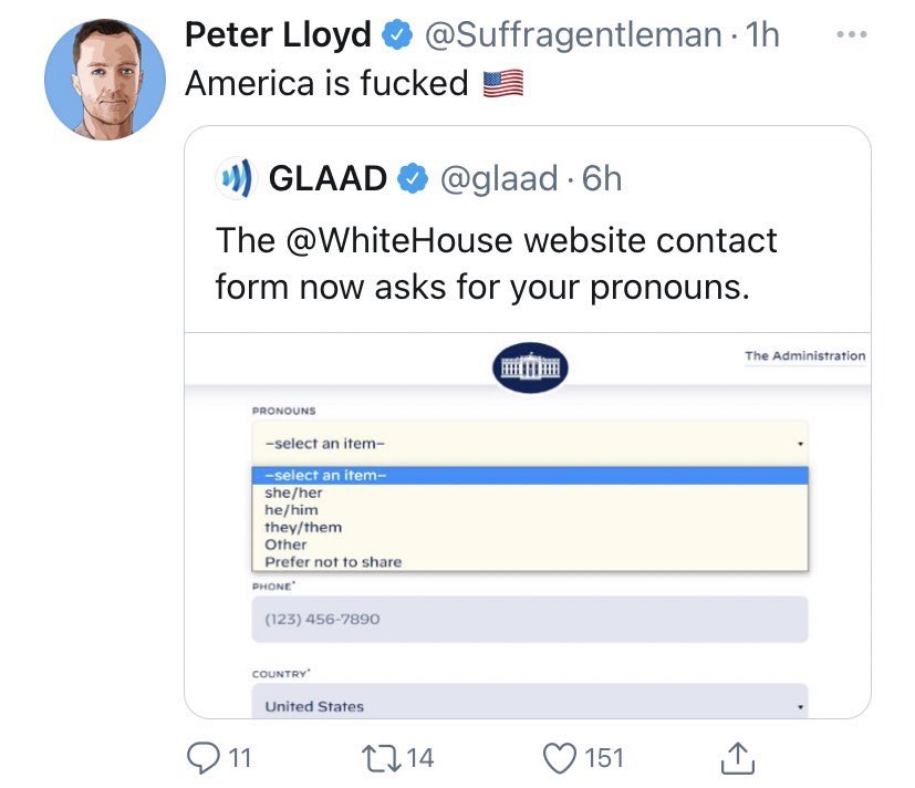 RationalDis's tweet image. imagine getting this triggered over a drop down menu option