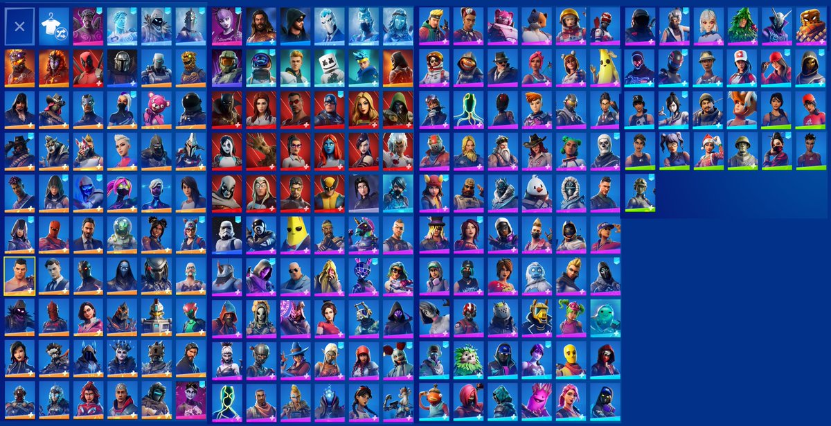 TGV_Crypto's tweet photo. All My Fortnite Skins To Date!!!! How Many Do You Have?
#epic #fornite #Chatper2Season5 #skins https://t.co/zwTQKqbAeS