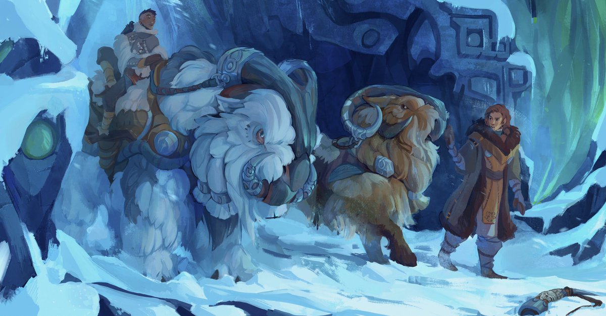 Shinynope's tweet photo. @dallas_hawthorn @agirish11 Hi! I do ttrpg related illustrations mostely and open for projects. https://t.co/qAbZ9Fzb8R