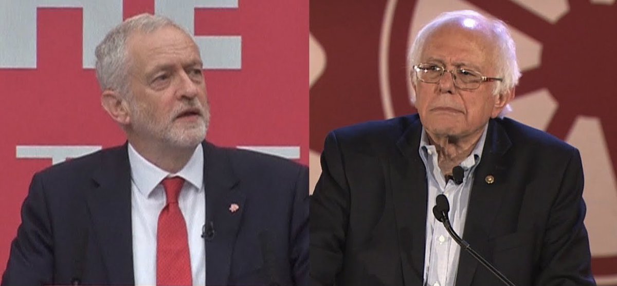 President Sanders &amp; Prime Minister Corbyn sign historic Anglo American carbon sink accords