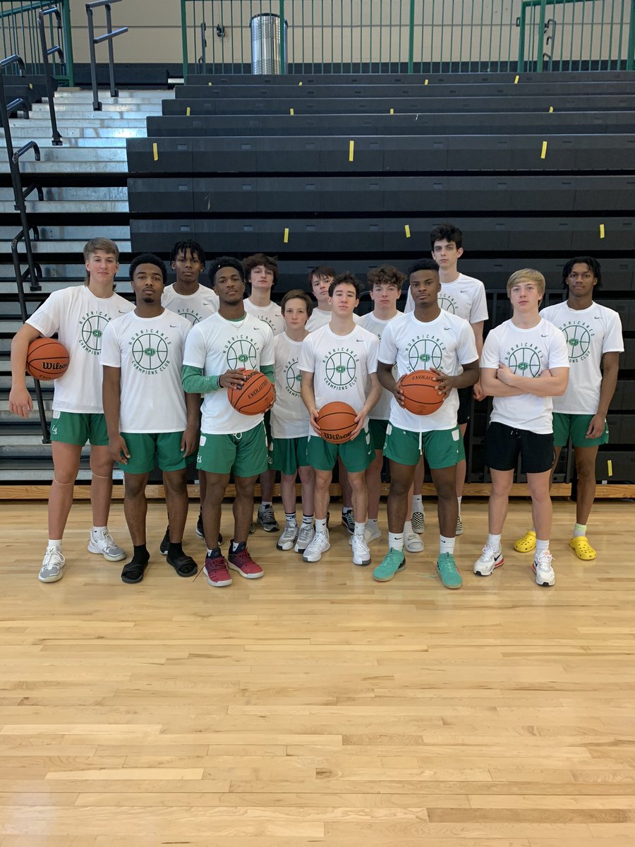 Team success goes beyond the court - East Hamilton Champions Club!! Congrats to these High-Achieving Young Men on the Court and in the Classroom. All leading by example w/ 3.0 GPA and higher while getting a Great East Ham Education. Enjoy your new swag!! #easthamfam