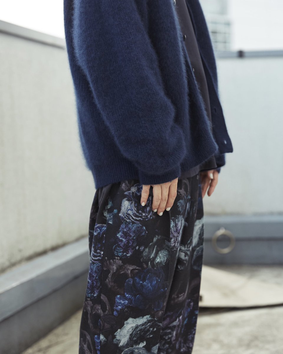 伝えたいのに伝えられず。 ラクーンニットの軽さと暖かさと手触りをお