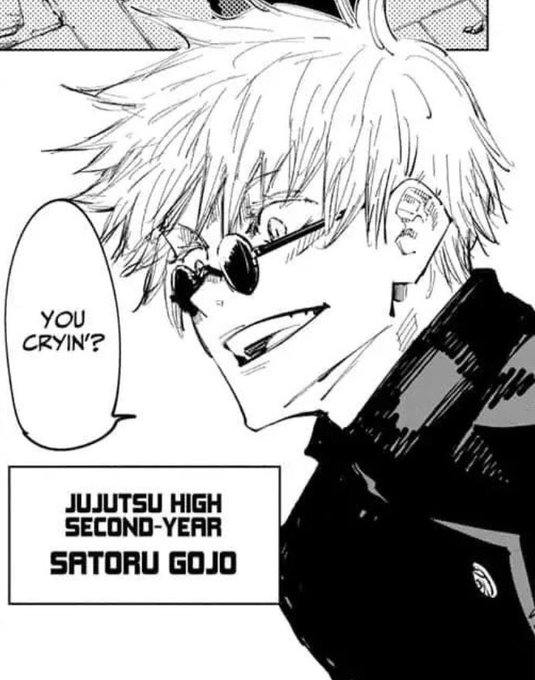 can't stop thinking about second-year gojou ?✨?✨?✨ 