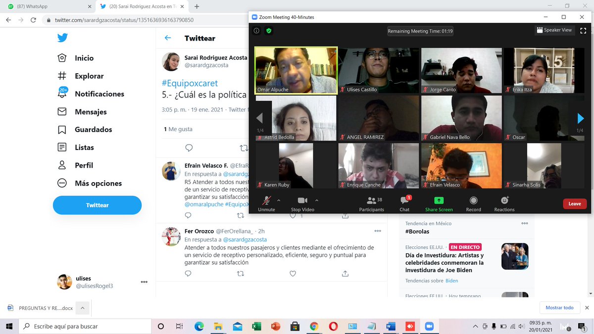 En clases #AdministracionEstrategica con el docente <a href="/omaralpuche/">omar alpuche leal</a> y compañeros <a href="/atanai_/">Atanaí Chan</a> <a href="/StffLzm/">Stfflzm</a> <a href="/CastilloHailer/">Jonathan Castillo</a> <a href="/AlexPereraG/">Alejandro Perera</a> <a href="/GreciaHQ/">Fernanda Hidalgo</a> <a href="/JuanAre53236099/">Juan Arenas</a>