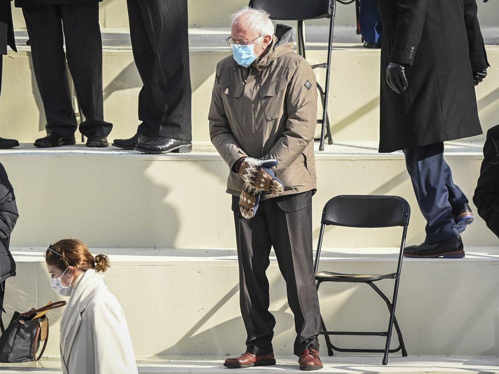 The handwarming story of how Bernie Sanders got his inauguration mittens