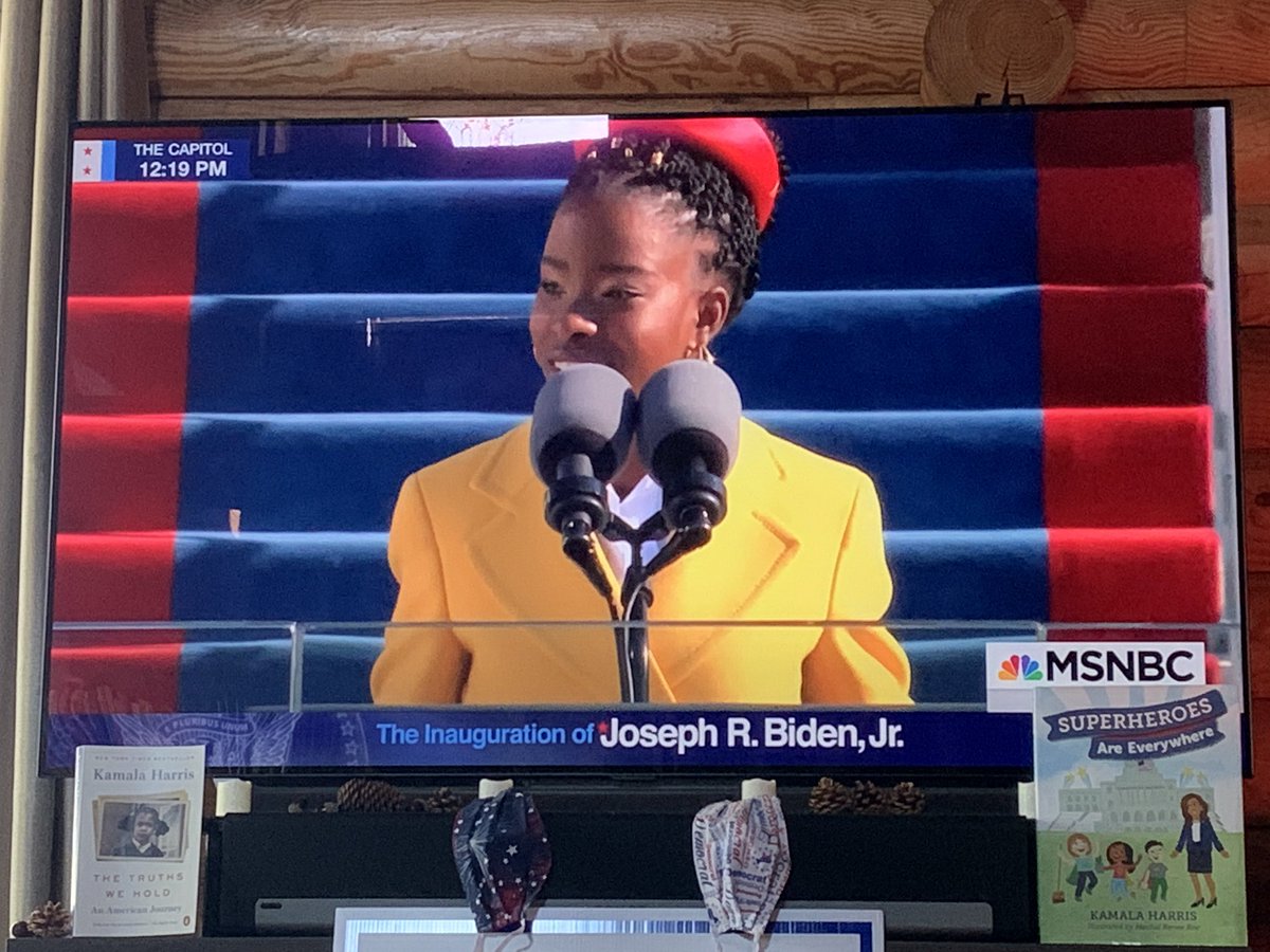 StandUpLibraryN's tweet image. Today was an incredible day. Voting really does make a difference. Proud to be a woman and an American today. 💪🇺🇸🙏 #InaugurationDay #Inauguration2021 #BidenHarrisInauguration #KamalaHarrisMakingHistory #usa