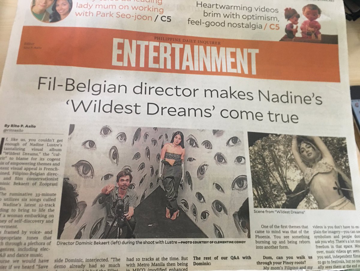 Hi Nadine Lustre and Direk Dominic Bekaert 😍
PDI - Entertainment
Nov2020 https://t.co/rfyurHVIyC