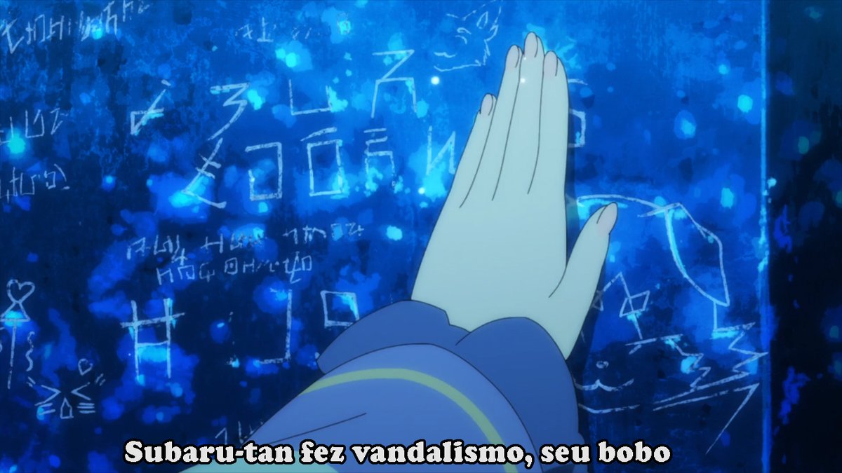 FrasesPouco's tweet photo. Alguém aqui viu o novo episódio de Re:Zero? Subaru fez um vandalismo na parede do santuário kkkkkkkk

#rezero #memes #meme #anime #animes https://t.co/56KmdUz1v5