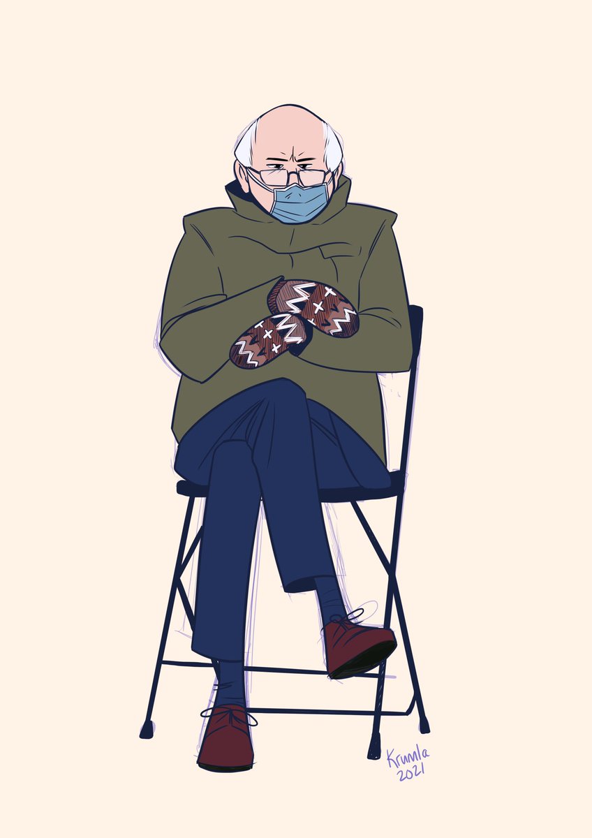 #BernieSanders #berniesmittens